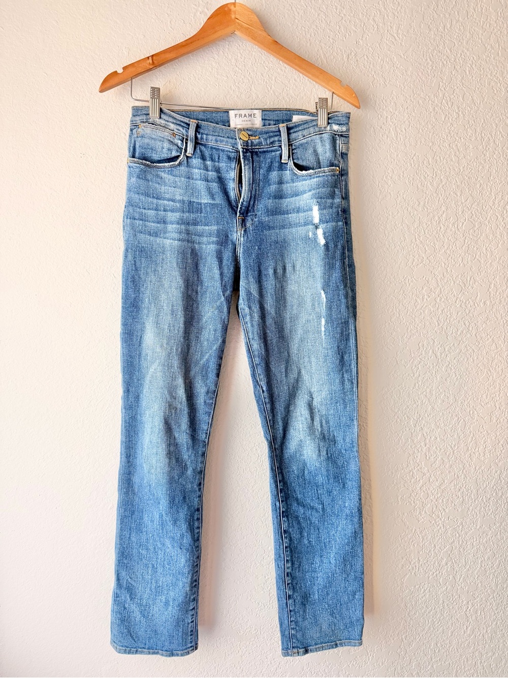 Frame Denim Le High Straight Jeans Sz 28